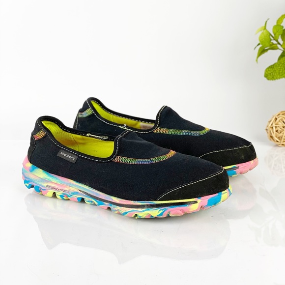 skechers memory foam rainbow
